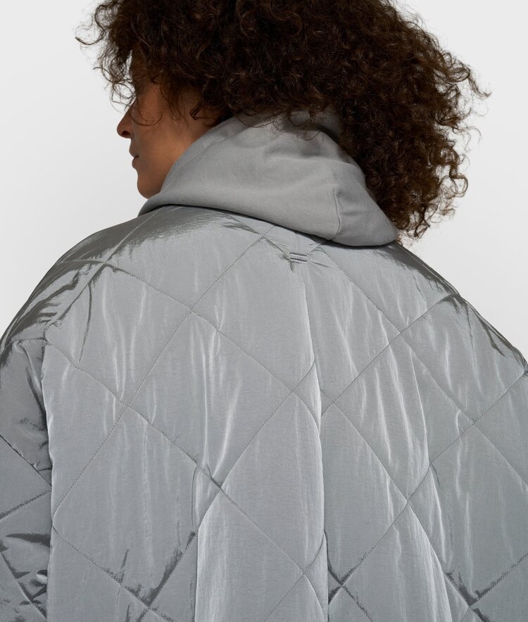 10DAYS Padded jacket light graphite 10Days