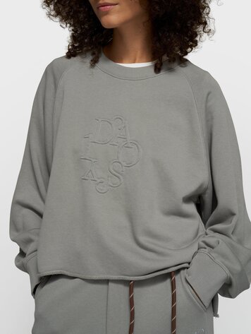 10DAYS LA sweater curly 10 light graphite