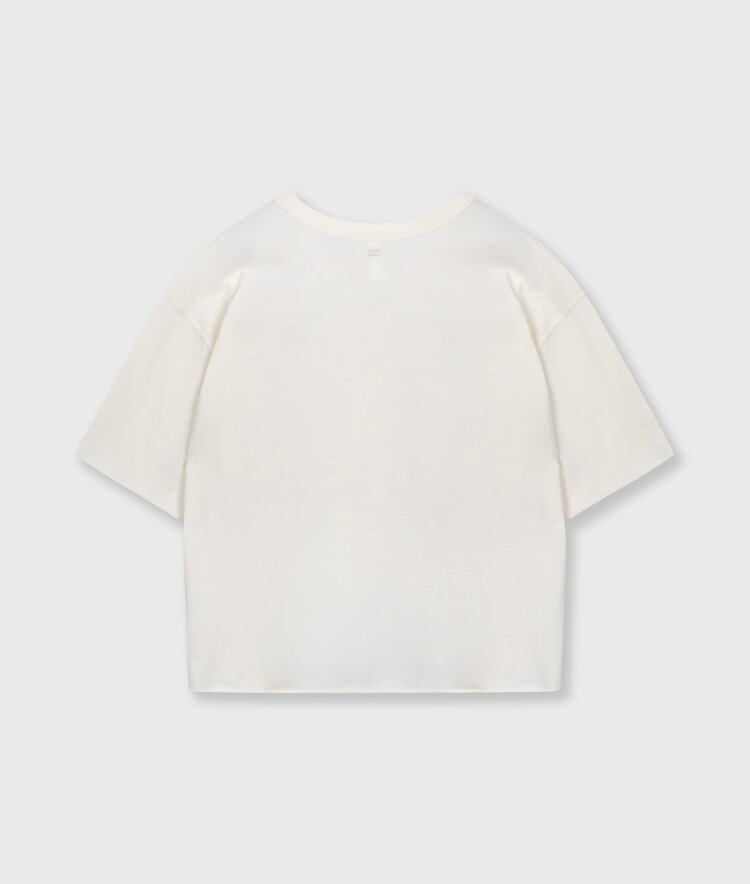 10DAYS Short sleeve tee logo pearl 10Days