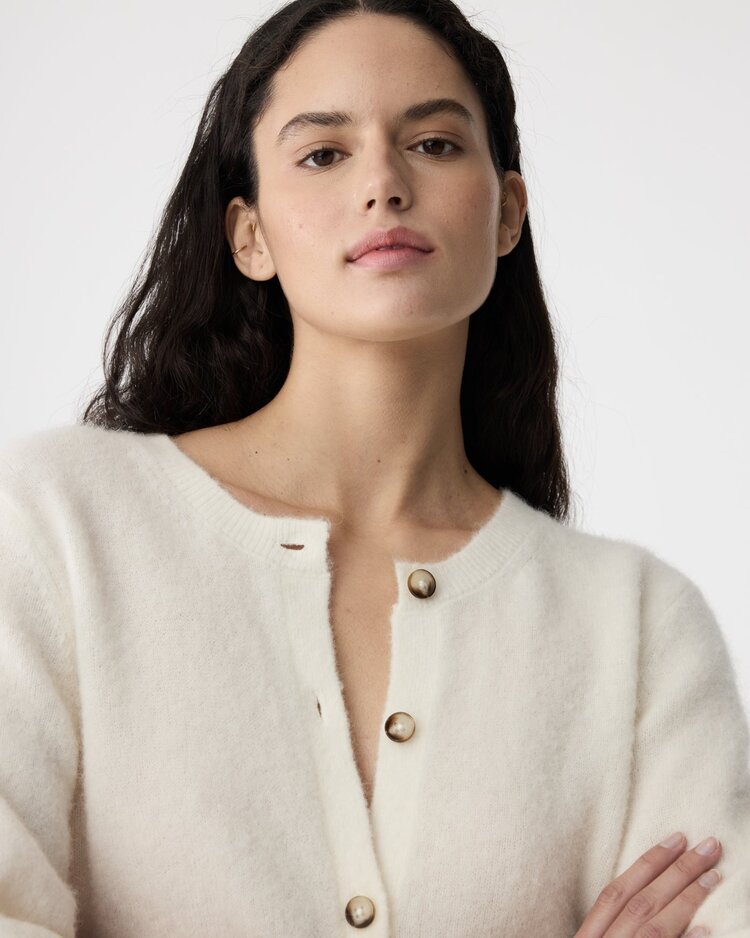 Knit-ted Meg cardigan off white Knit-ted