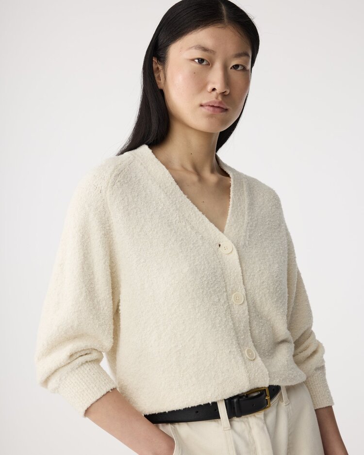 Knit-ted Veronica cardigan ivory Knit-ted