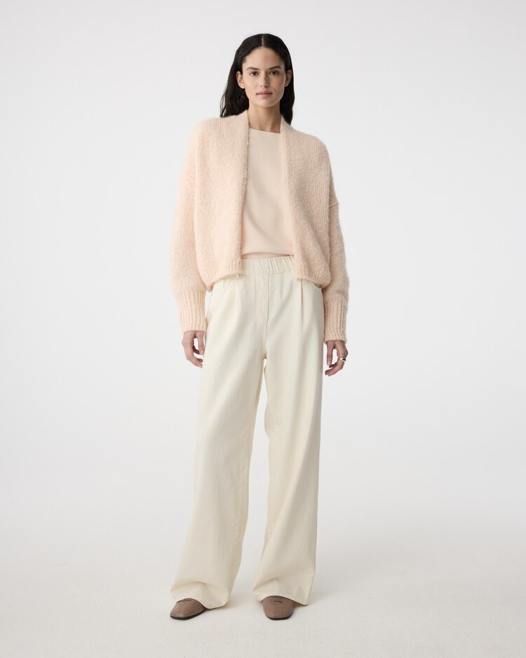 Knit-ted Becky cardigan soft rose Knit-ted