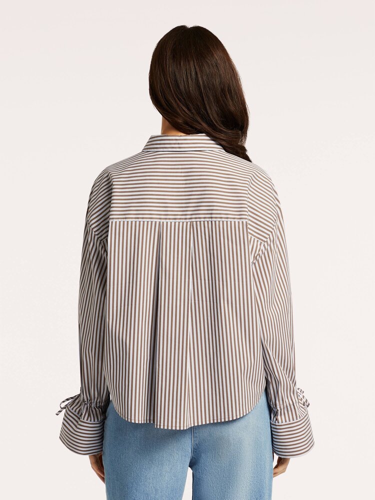 Beaumont Bel blouse dark olive Beaumont