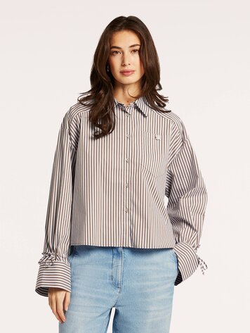 Beaumont Bel blouse dark olive