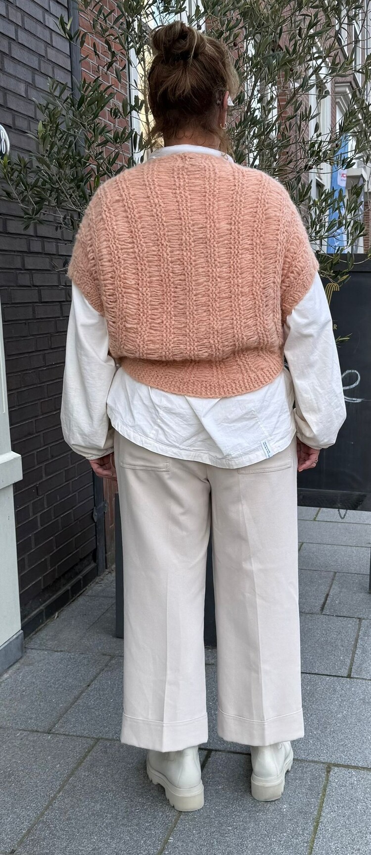 Inti Knitwear Poncho Irma peach Inti Knitwear