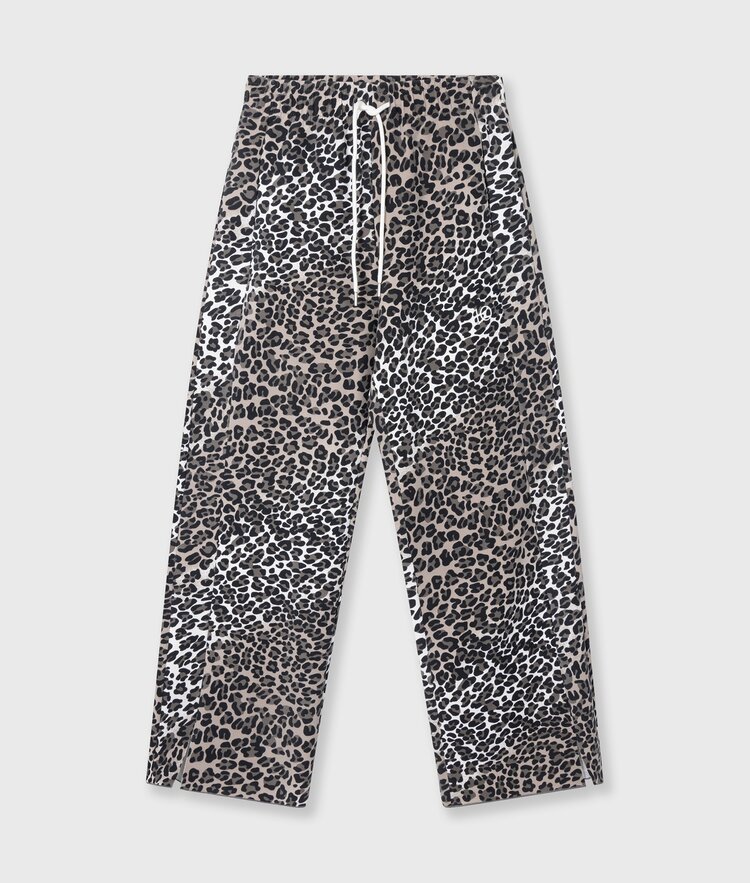 10DAYS Soft scuba pants leopard ecru 10Days