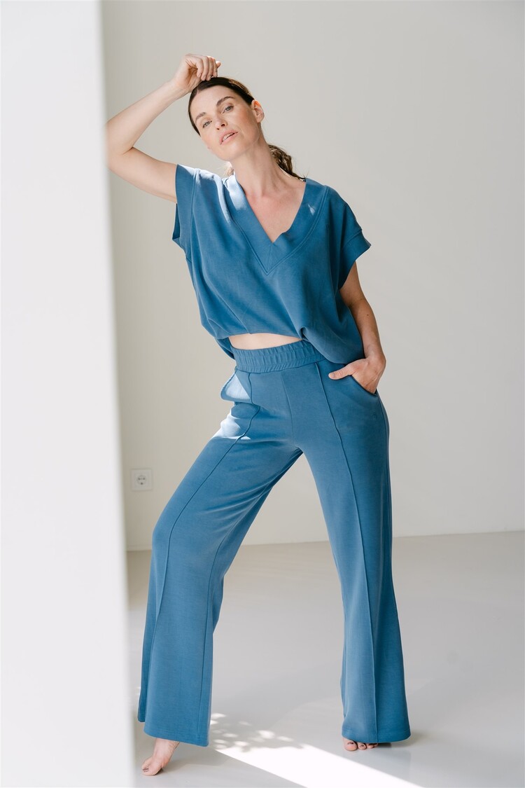 Aímée the label LoveS6 trousers blue Aimee the label