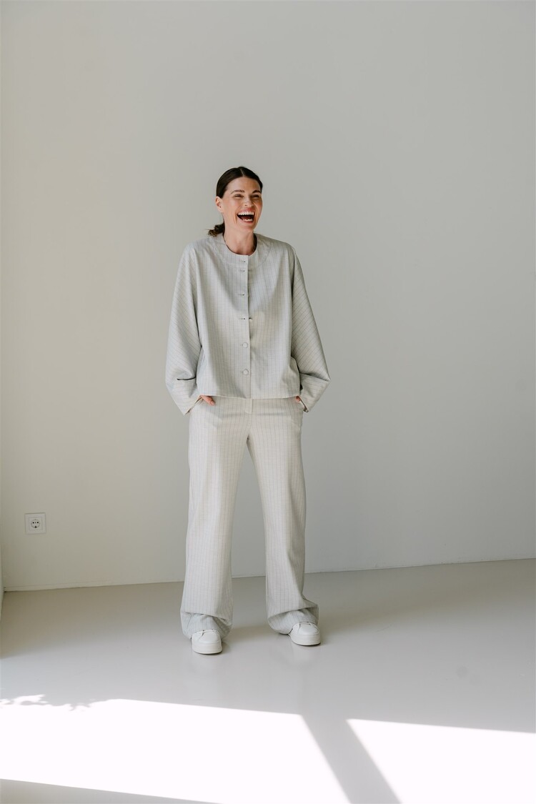 Aímée the label MoosS6 trousers grey Aimee the label