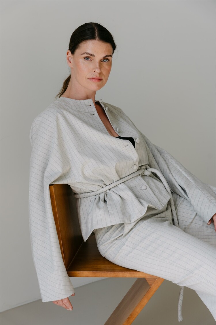 Aímée the label MoosS6 trousers grey Aimee the label