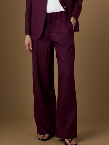 JcSophie Loire trousers maroon