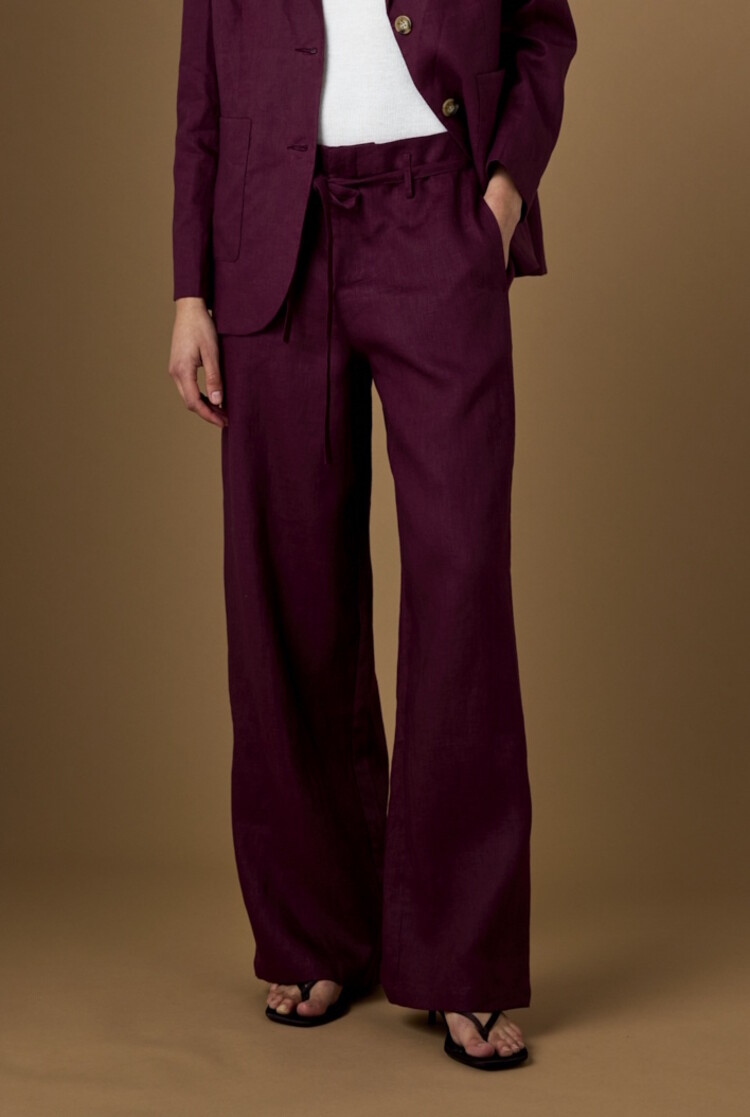 JcSophie Loire trousers maroon JcSophie