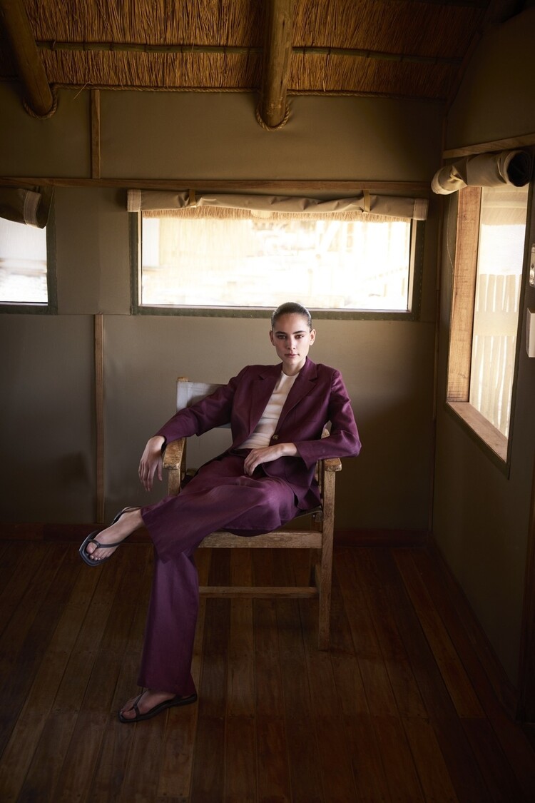 JcSophie Loire trousers maroon JcSophie