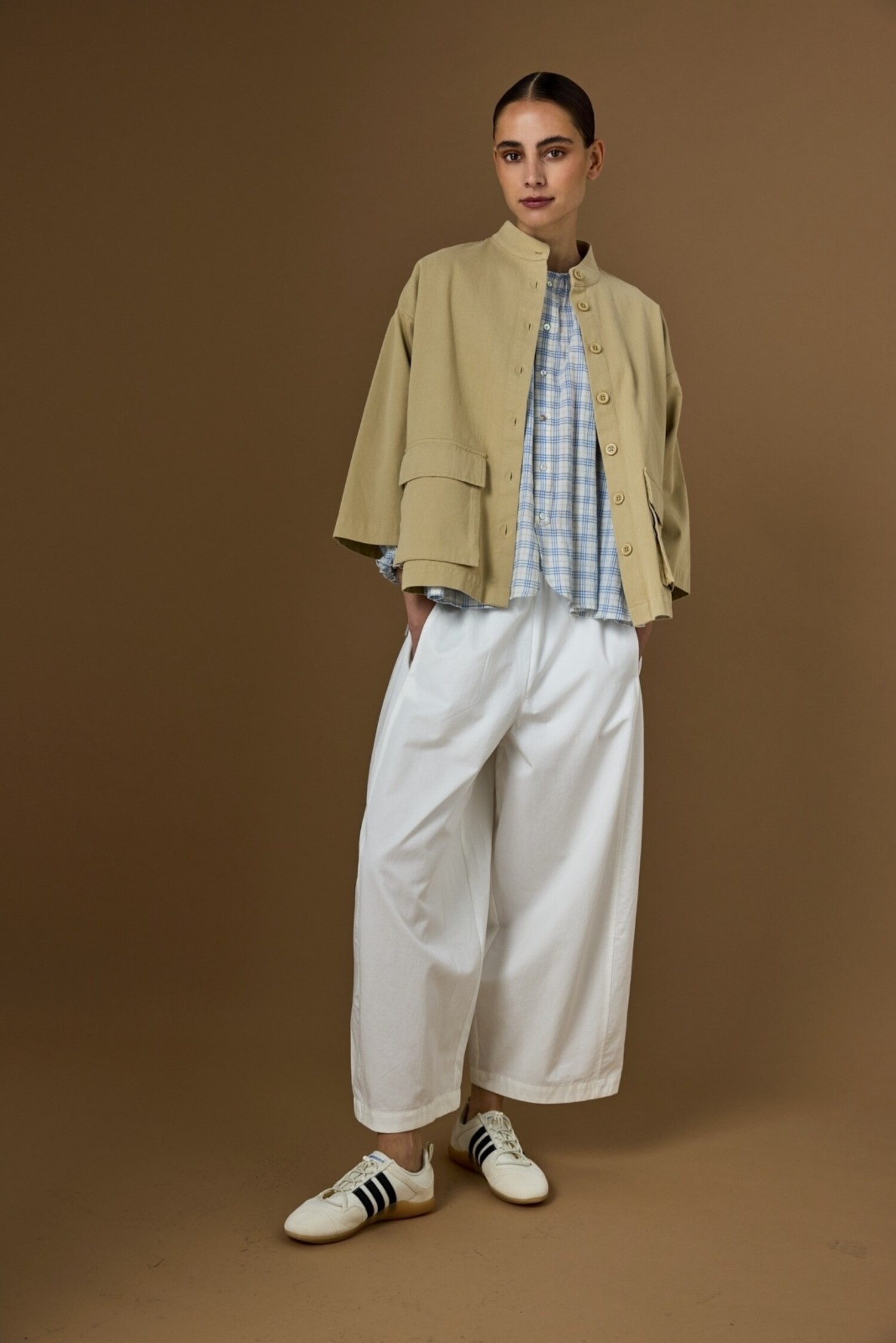 Laos jacket sand JcSophie - Maurits & Mulder