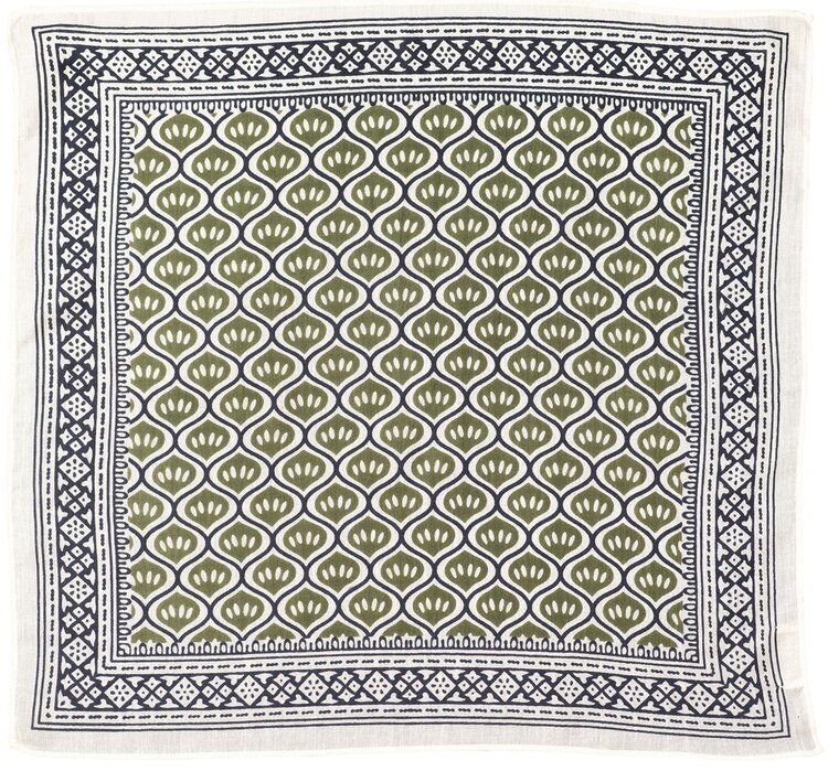 JcSophie Larissa scarf army/black JcSophie