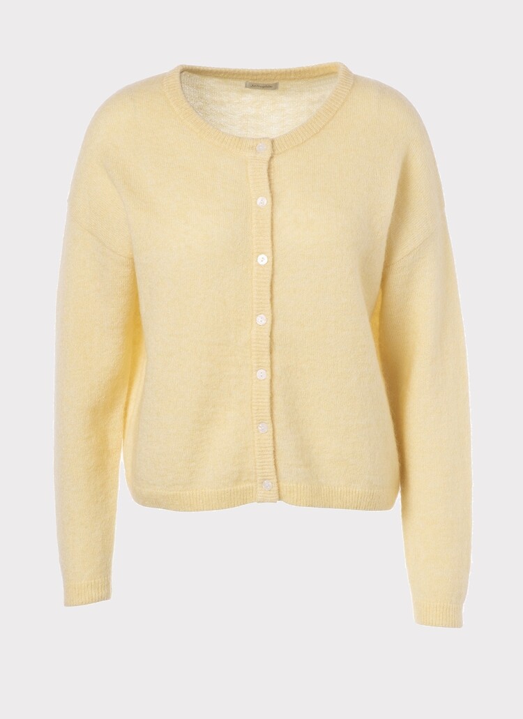 JcSophie Love cardigan pastel yellow JcSophie