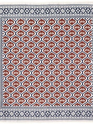 JcSophie Larissa scarf maroon/navy