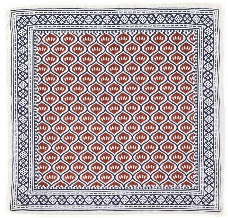 JcSophie Larissa scarf maroon/navy JcSophie