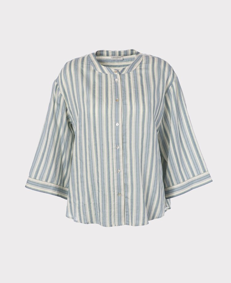 JcSophie Lakshmi blouse blue stripes JcSophie