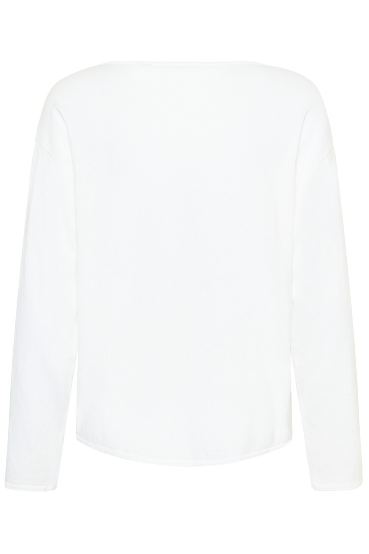 Cream CRRomane pullover snow white Cream