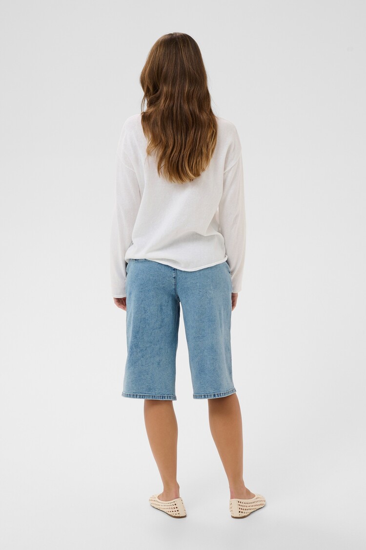 Cream CRRomane pullover snow white Cream