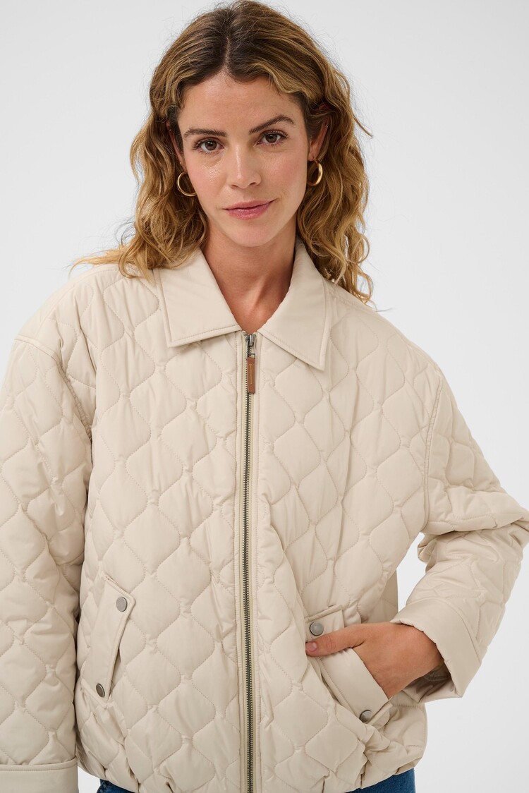 Cream CRArwen short jacket oatmeal Cream