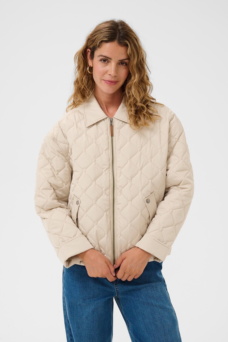 Cream CRArwen short jacket oatmeal Cream