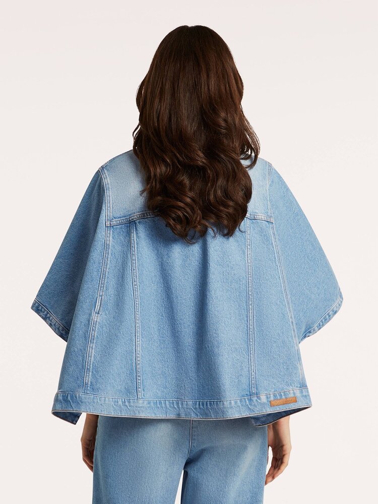 Beaumont Macey jacket denim light blue Beaumont