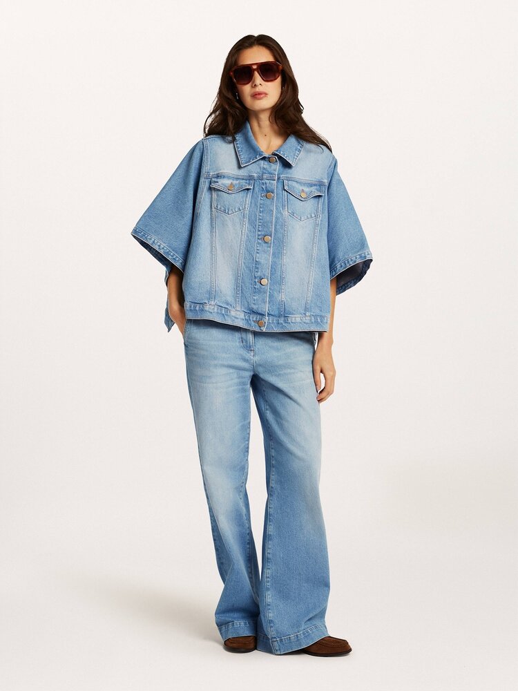 Beaumont Macey jacket denim light blue Beaumont