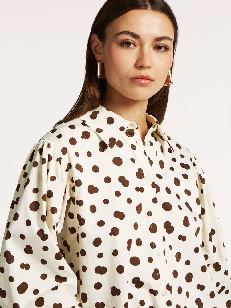 Beaumont Moshe blouse cacao bean Beaumont