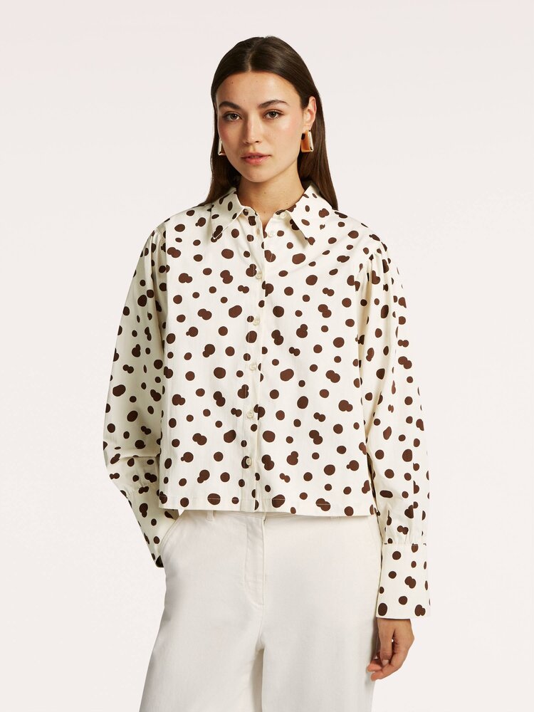 Beaumont Moshe blouse cacao bean Beaumont