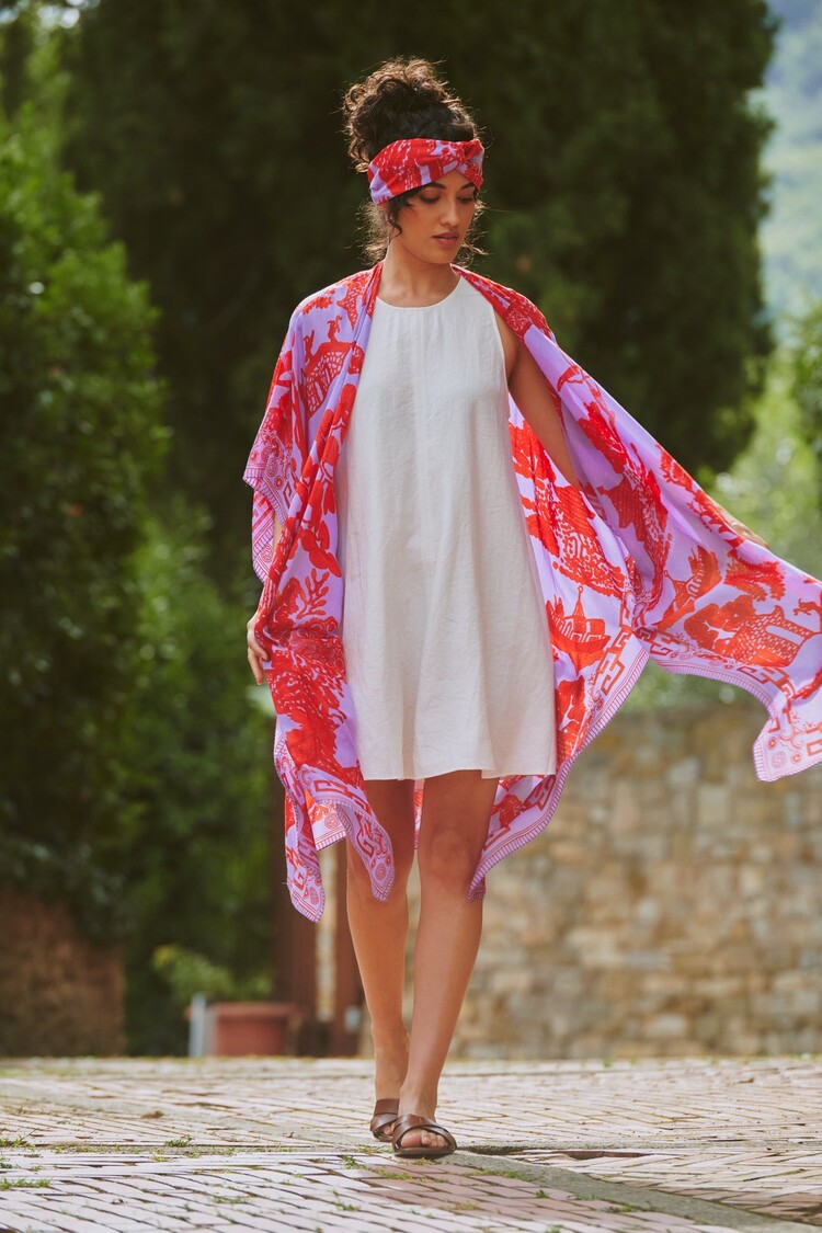 One Hundred Stars Throwover Giant Willow Violet One Hundred Stars