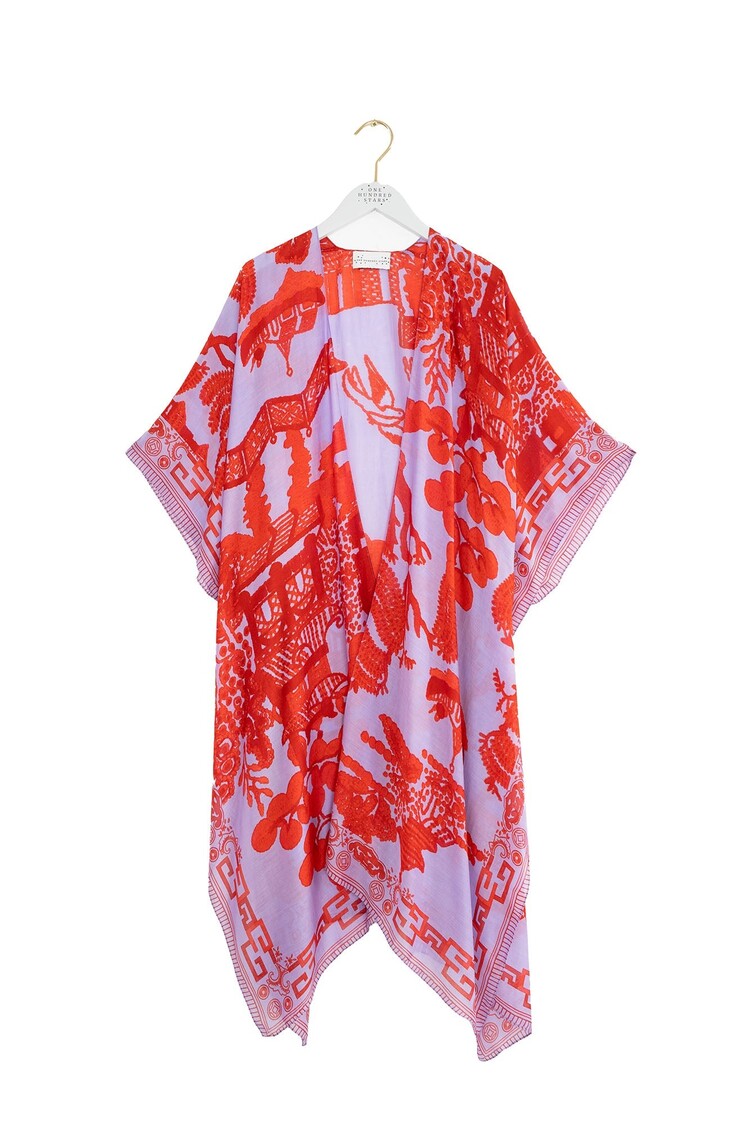 One Hundred Stars Throwover Giant Willow Violet One Hundred Stars