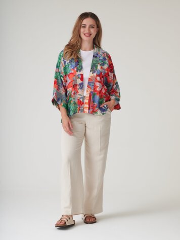 One Hundred Stars Kimono Tropicana Blue