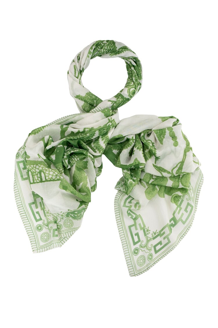 One Hundred Stars Scarf Giant Willow Green One Hundred Stars