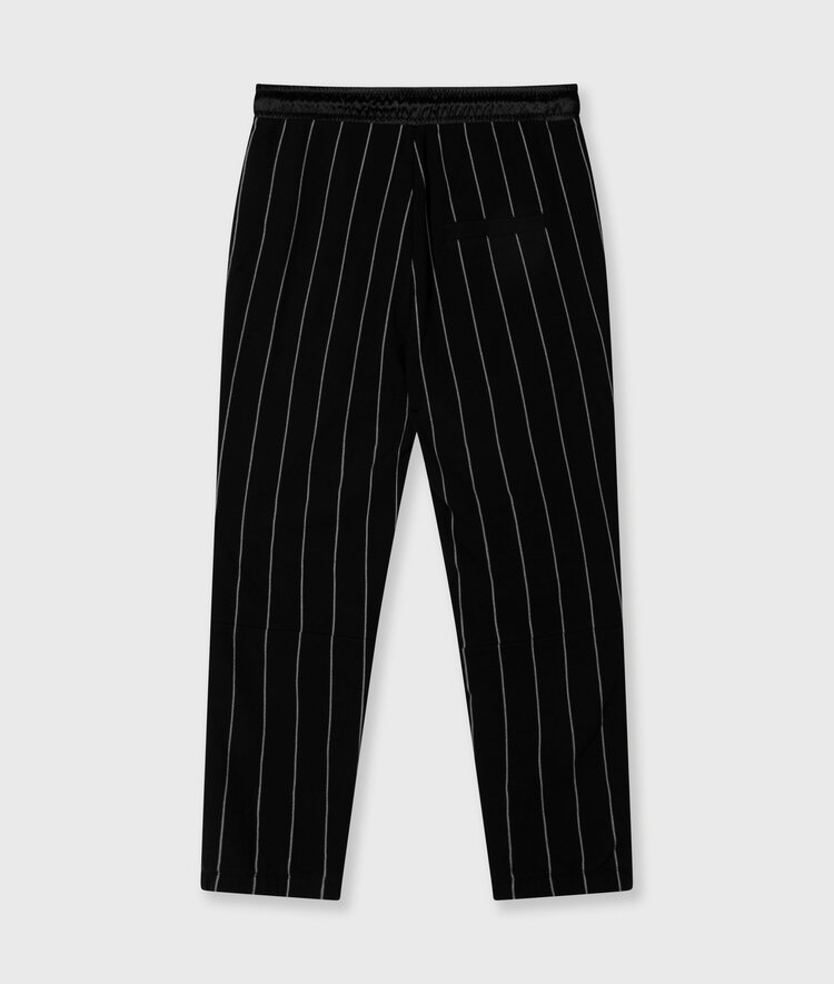 10DAYS Cropped jogger pinstripe black 10Days