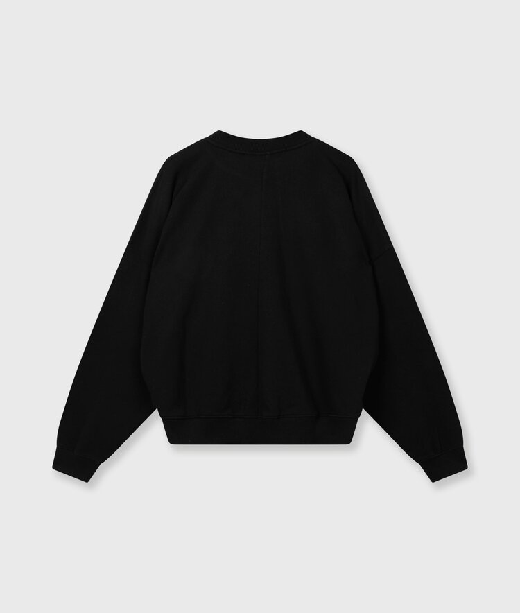 10DAYS Sweater pleat black 10Days