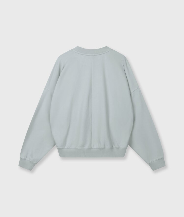 10DAYS Sweater pleat clean blue 10Days