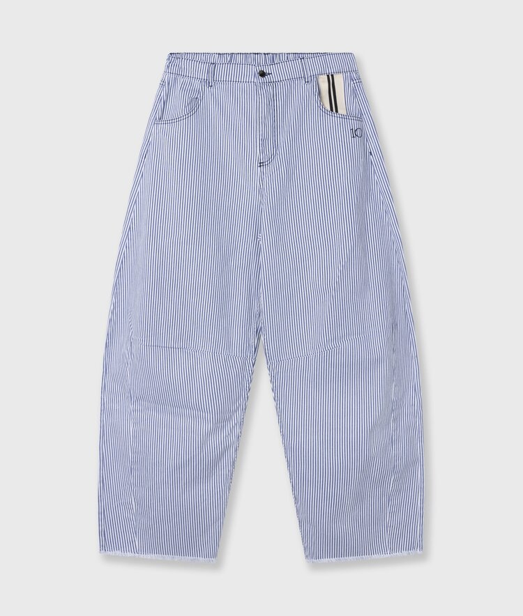 10DAYS Western pants white/blue 10Days