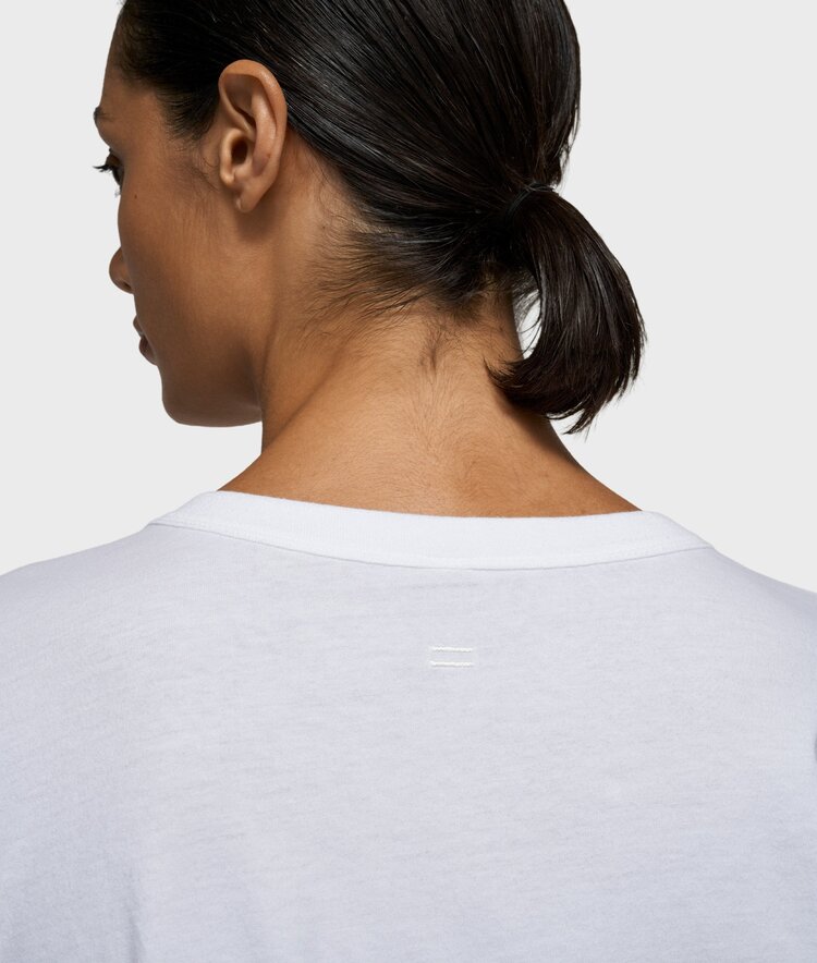 10DAYS Short sleeve tee curly 10 white 10Days