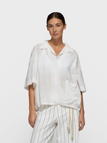 10DAYS Oversized blouse jacket ecru