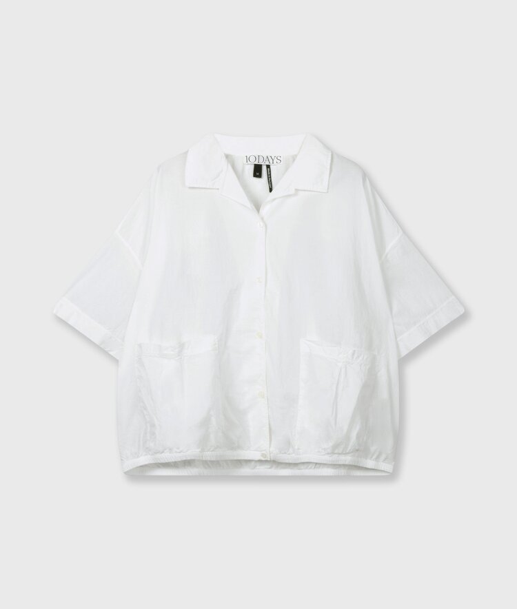 10DAYS Oversized blouse jacket ecru 10Days