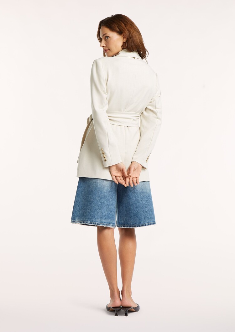 Circle Of Trust Danae blazer white smoke Circle of Trust