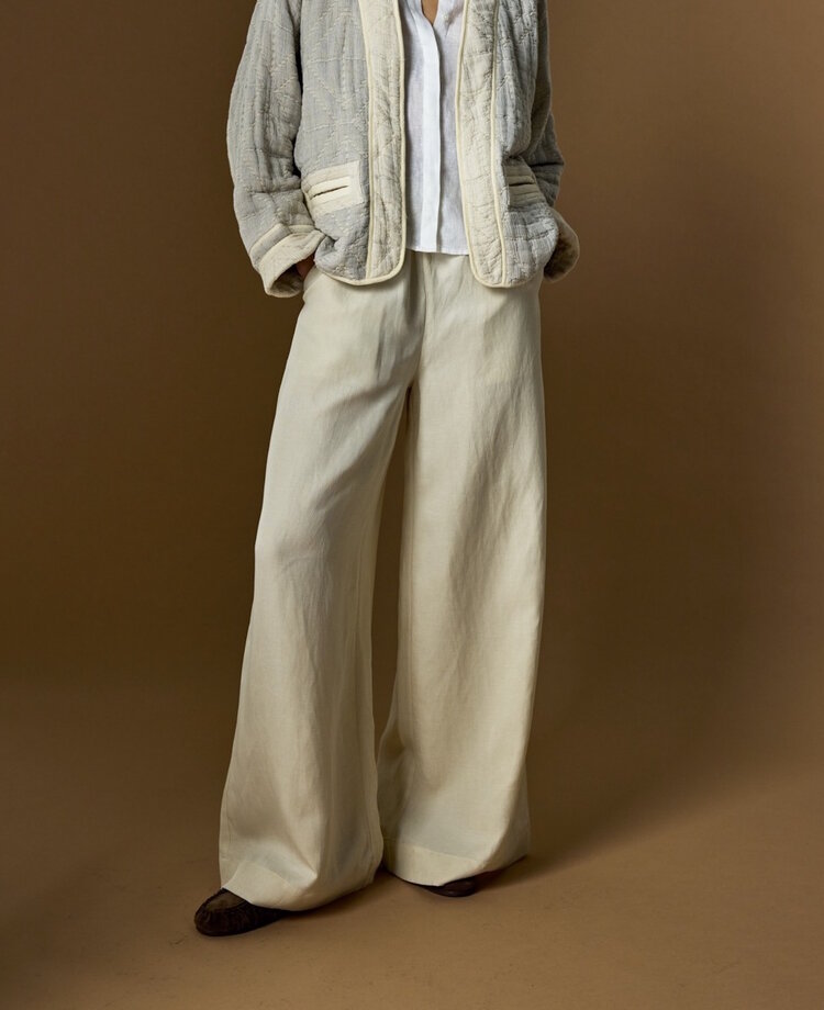 JcSophie Leaf trousers light sand JcSophie