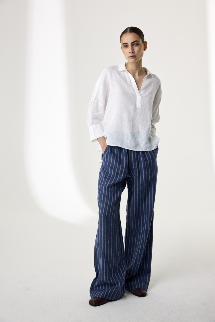 JcSophie Lecce trousers blue stripes JcSophie