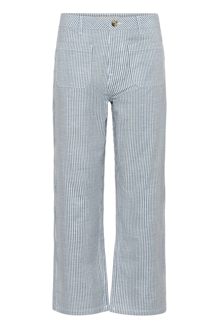 Cream CRBerta 7/8 twill pants horizon blue milkboy Cream