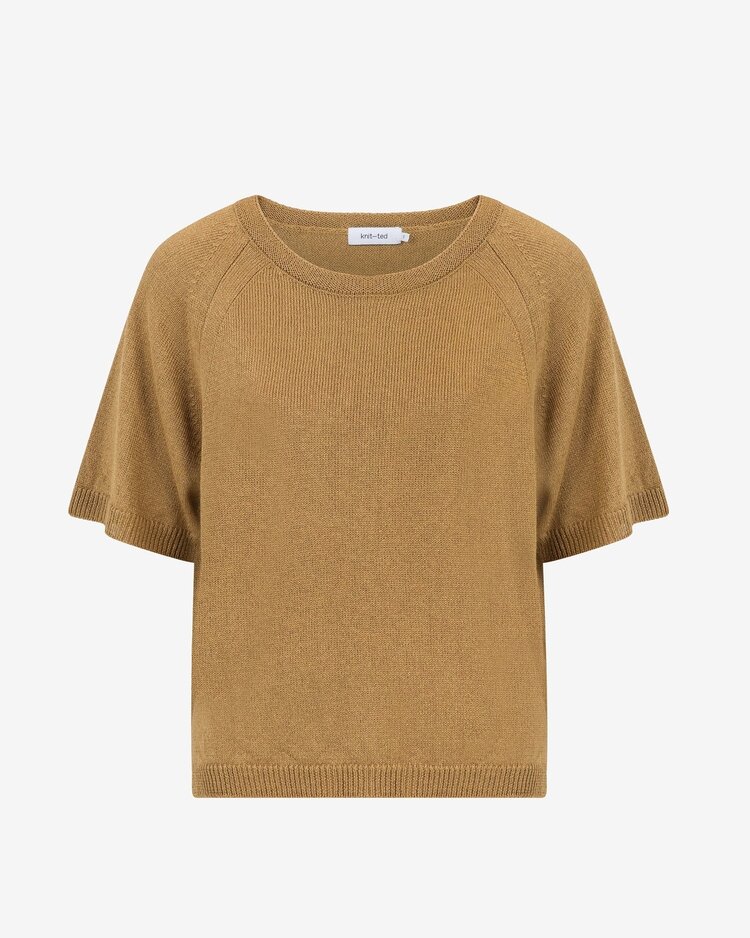 Knit-ted Felice pullover bronze Knit-ted