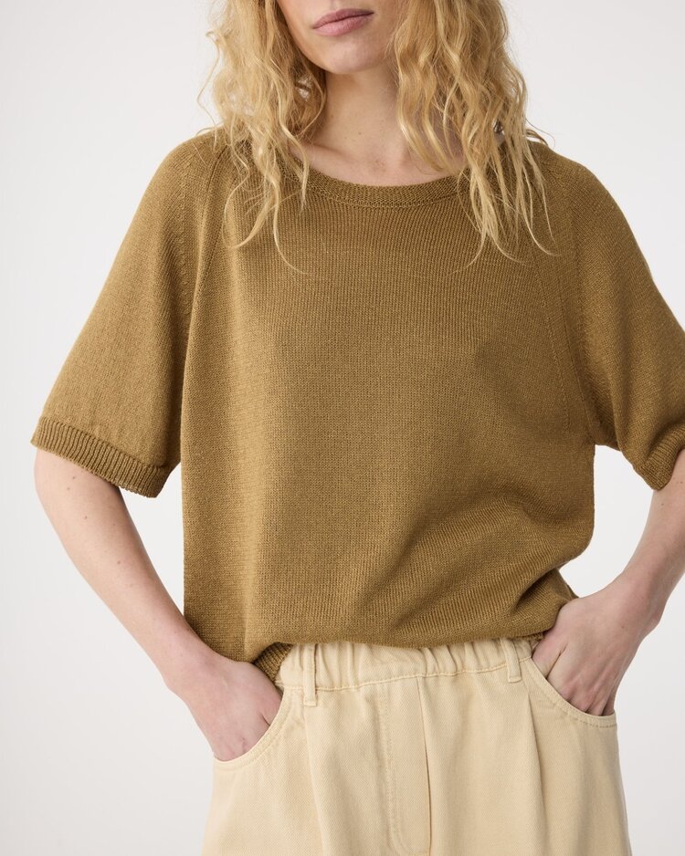 Knit-ted Felice pullover bronze Knit-ted