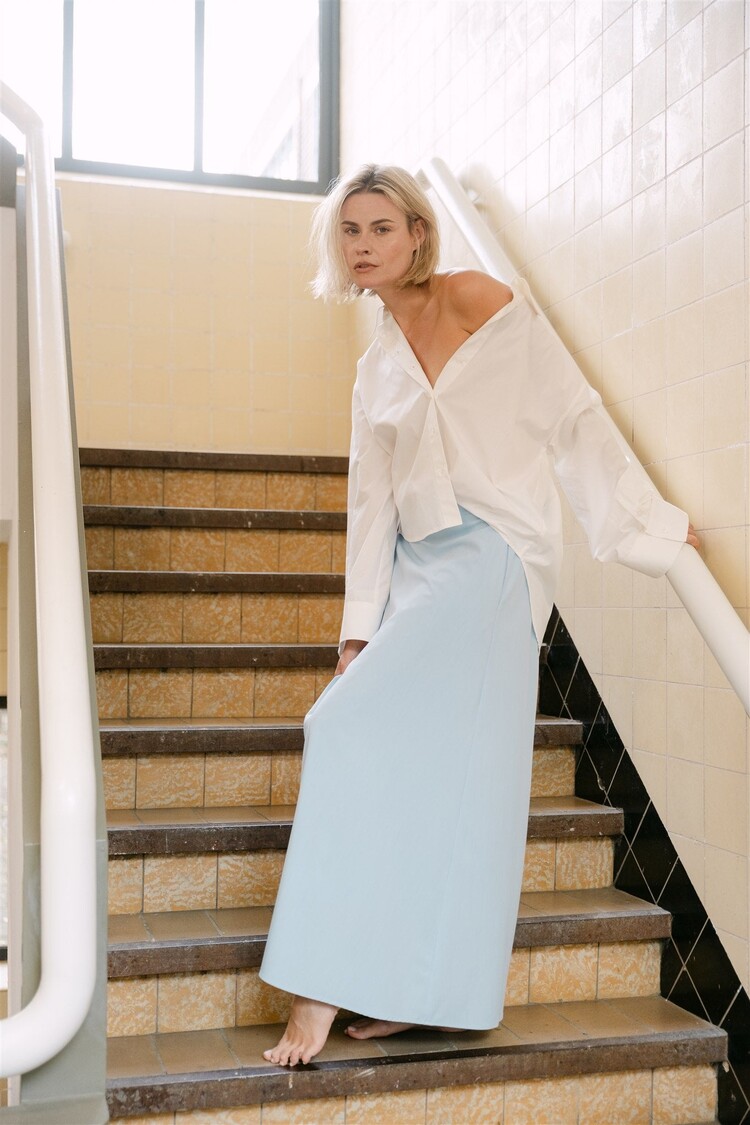 Aímée the label MondayS6 skirt blue Aimee the Label