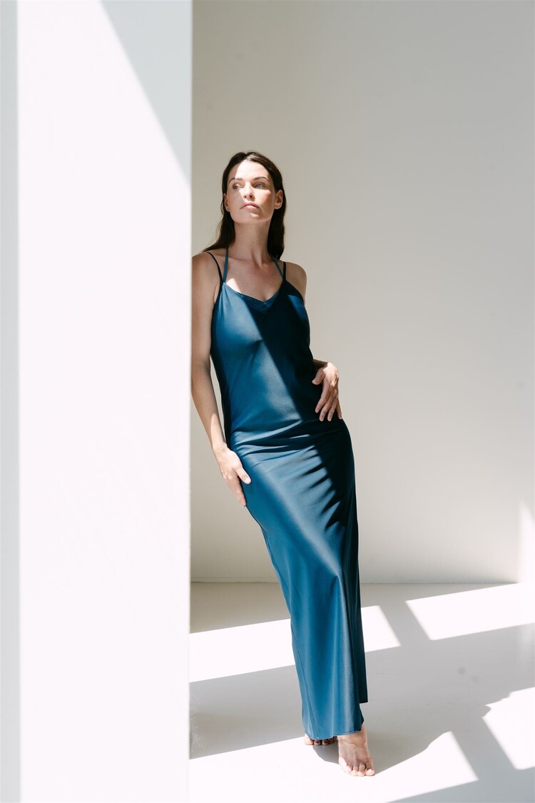 Aímée the label MireilleS6 dress blue Aimee the Label