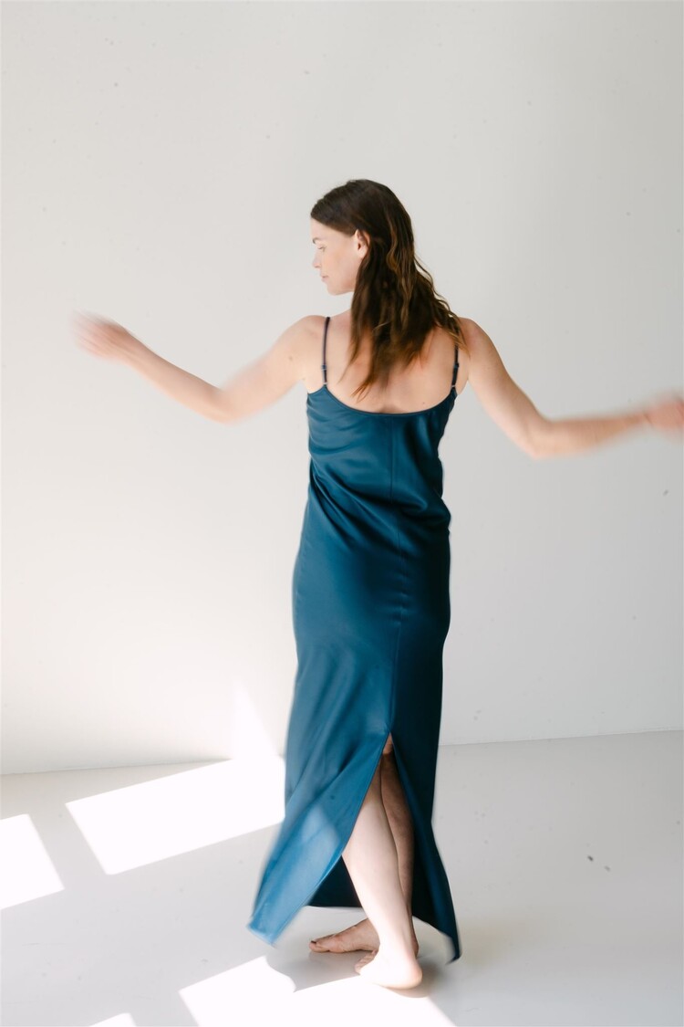 Aímée the label MireilleS6 dress blue Aimee the Label